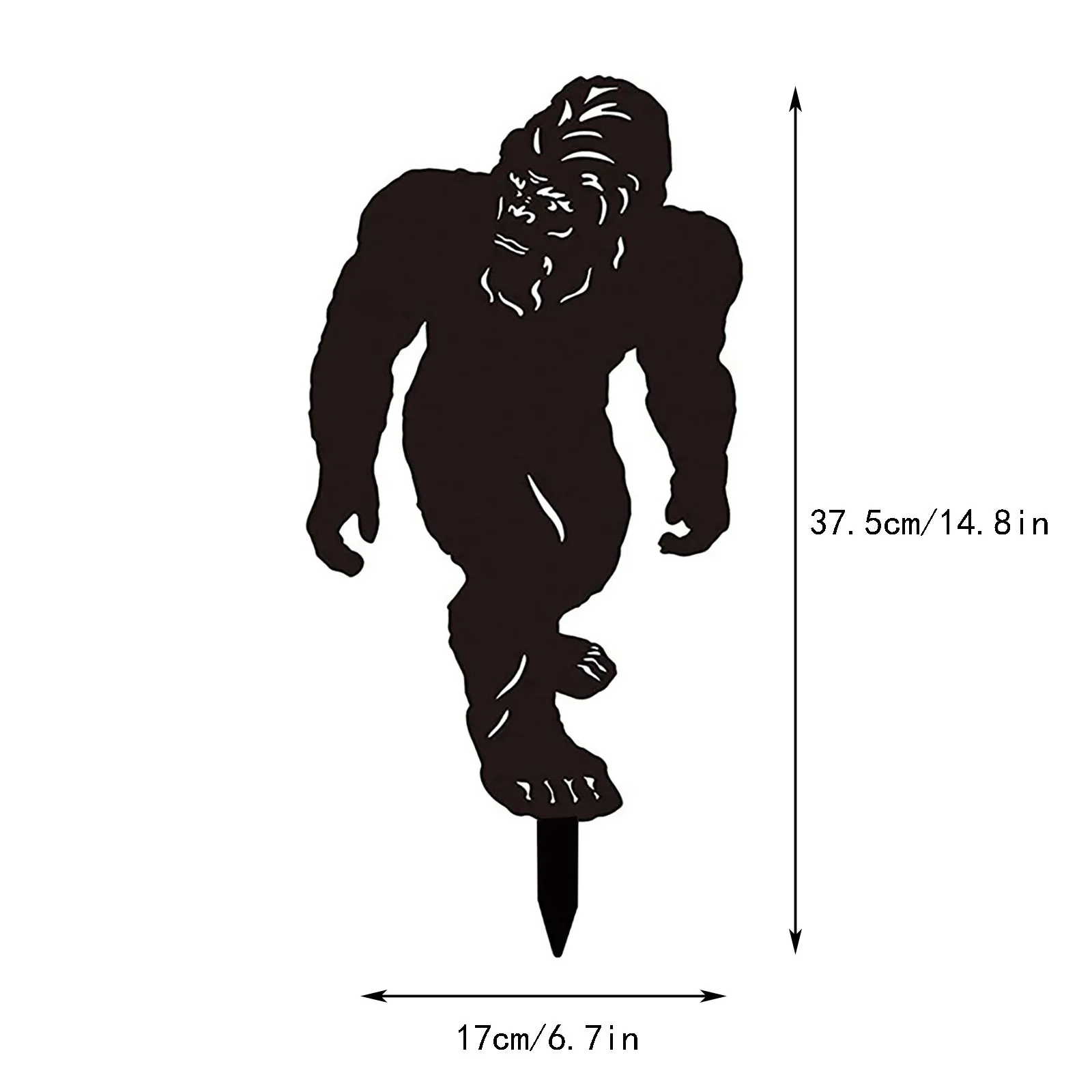 

Personalized Chimpanzee Garden Art Acrylic Garden Lawn Decor Stakes Halloween Outdoor Decoration Pile Dcoration De Jardin#W
