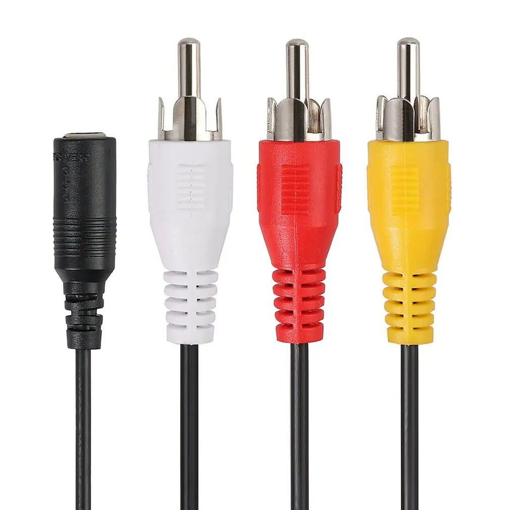 HDMI-совместимый аудиоадаптер AV 110 в видео 3 5 мм для ТВ-приставки PS3 ПК ноутбука HD TV |