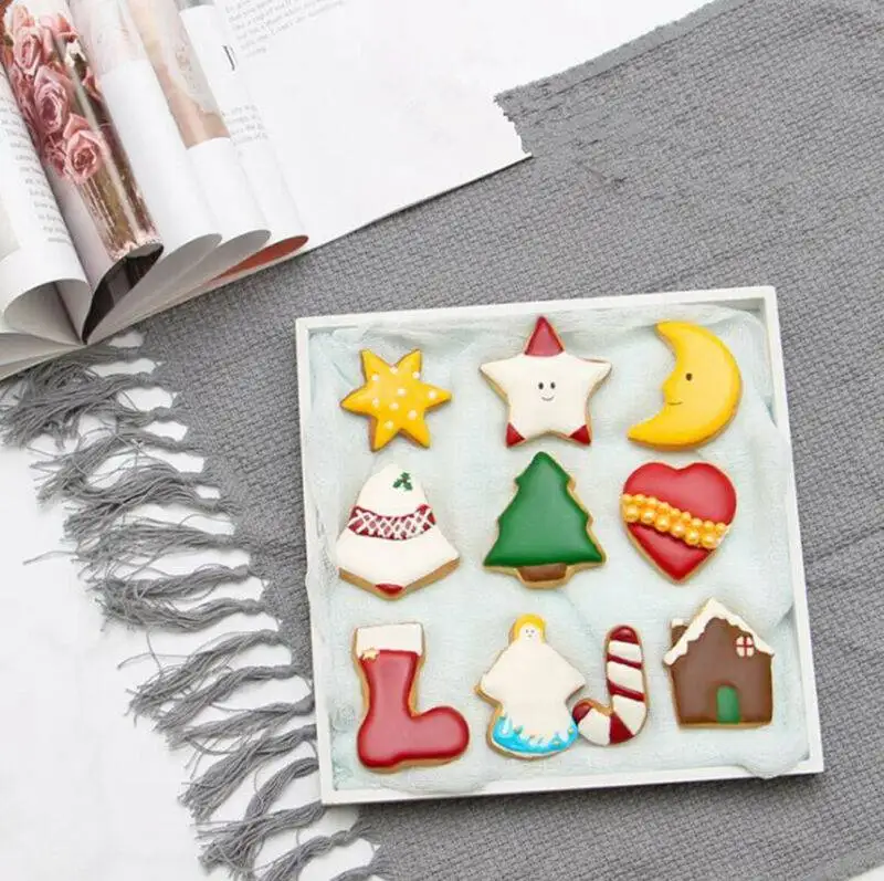 10 шт./набор формы для выпечки из нержавеющей стали | Дом и сад