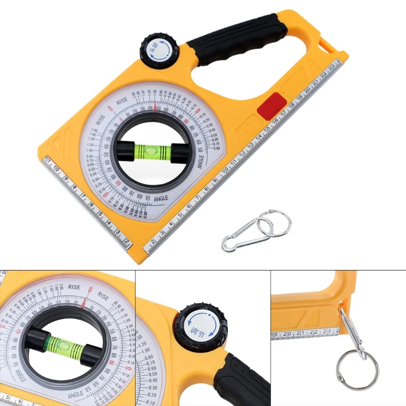 

Portable Angle finder Protractor Meter Level 360 Degree Inclinometer Angle Measuring Tool With Magnets