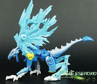 tomy transformers action figure deformation toy king kong leader certificate tfp class d skywalker ice dragon toy model