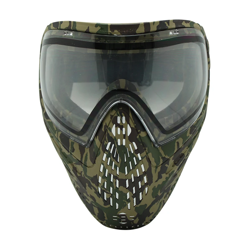 HPAT страйкбольная пейнтбольная маска с синей краской I4 тепловые линзы|paintball mask i4|i4