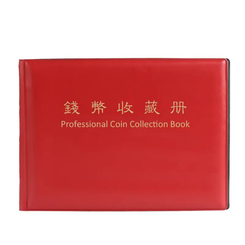 

240 Collection Storage Penny Pockets Money Album Book Collecting Coin Holders