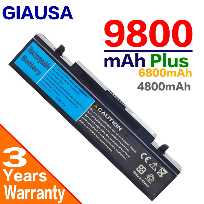 9800 мАч Новый аккумулятор для ноутбука Samsung AA-PB9NS6B aa PL9NC6B 355V5C AA-PB9NC6B PB9NC5B pb9nc6b np300v5a