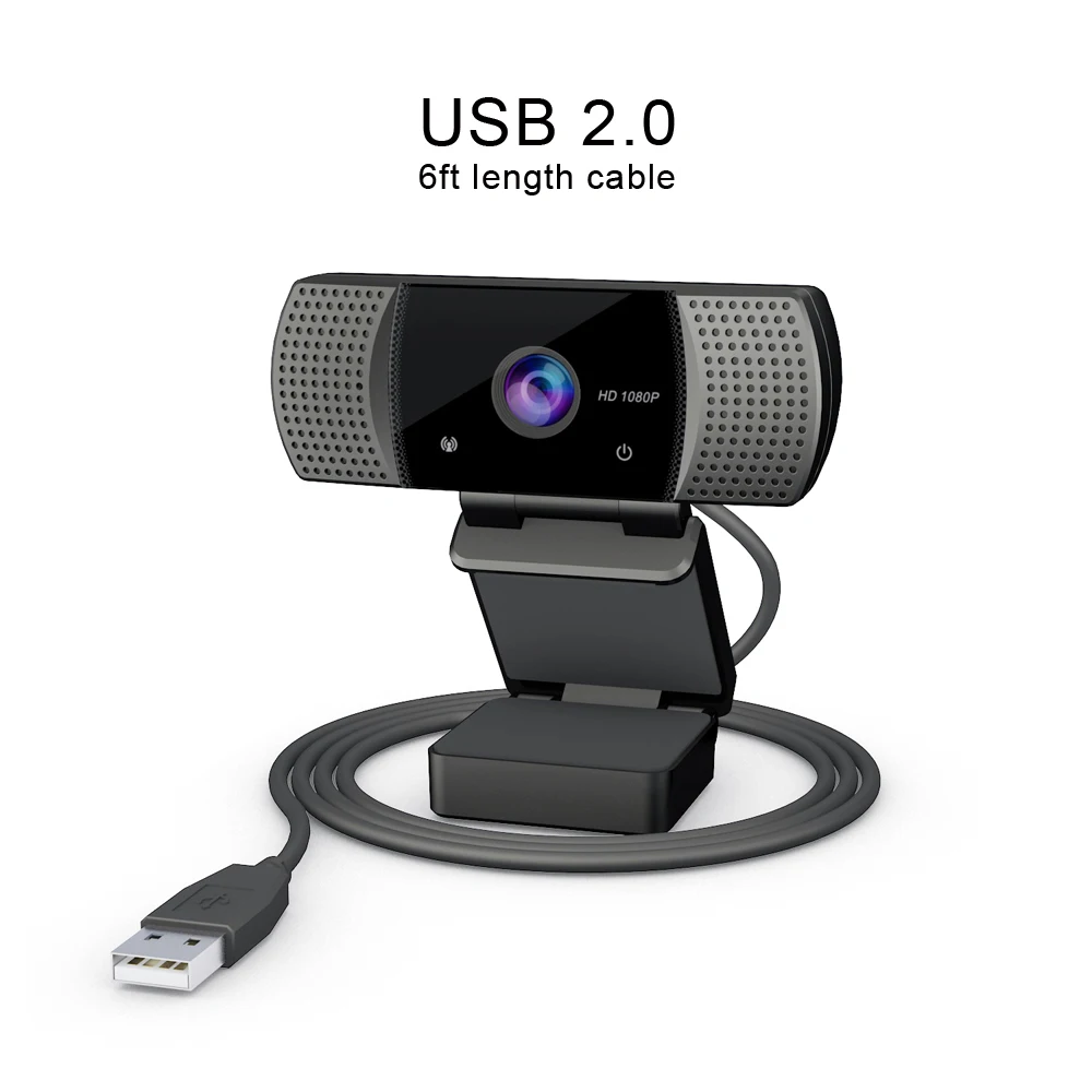 Full HD 1080P Широкий формат с веб-камерой USB USB2.0 диск-Бесплатная веб-камера камеры Webcame