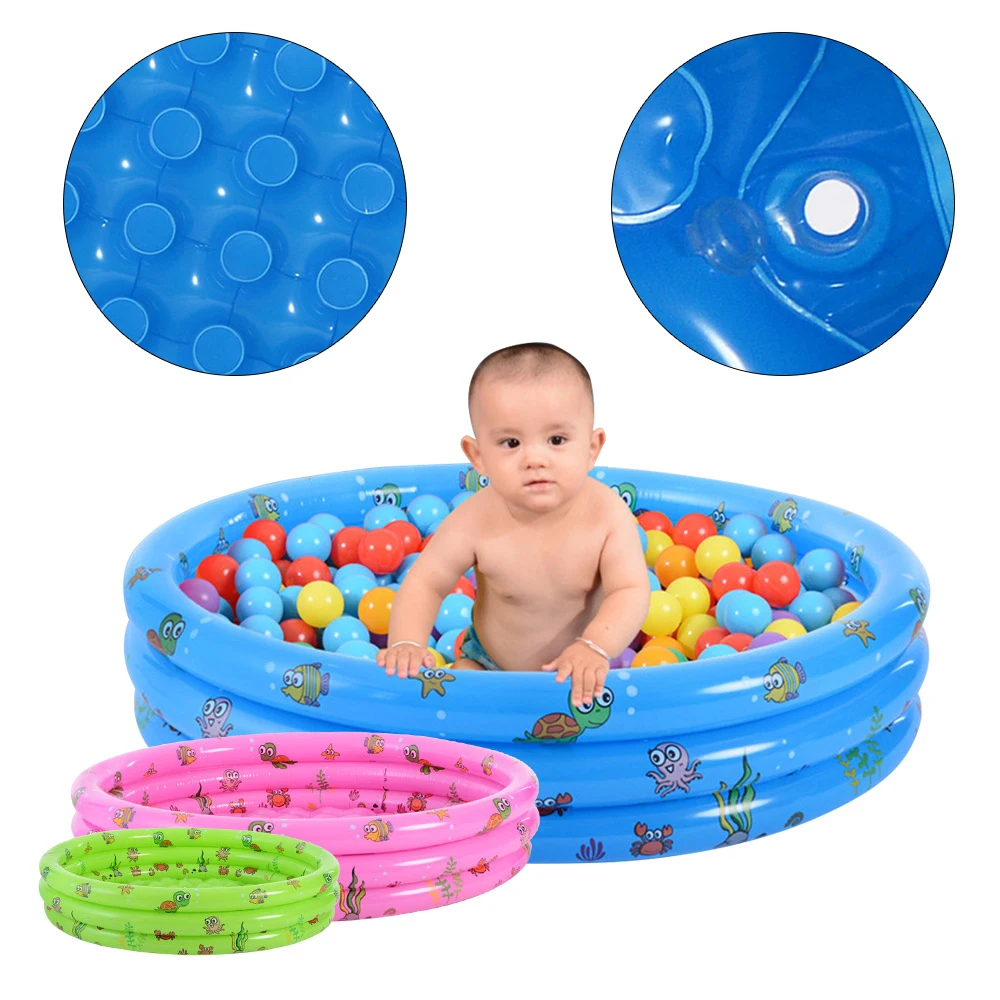 Inflatable Baby Swimming Pool Piscina Portable Outdoor Children Basin Bathtub Kids Dry Pool Baby Swimming Pool Water Play