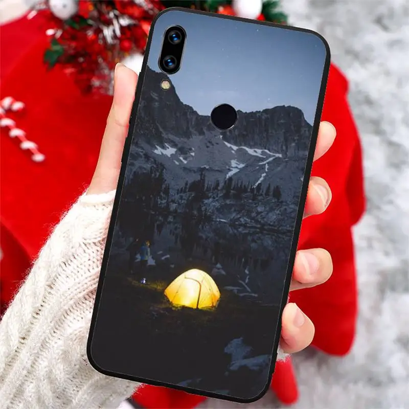 

Camping Nature Mountain high quality luxury Phone Case funda For Xiaomi Redmi note 7 8 9 t k30 max3 9 s 10 pro lite