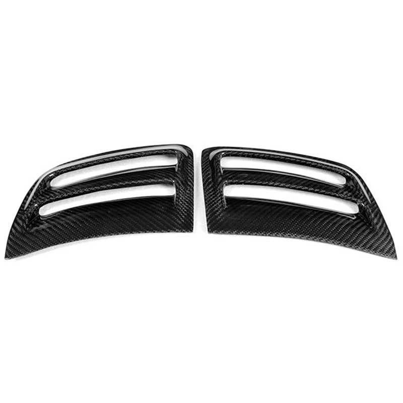 Car Carbon Fiber Air Vent Duct Cover Side Insert Trim Sticker for W204 C63 Amg 08-11 | Автомобили и мотоциклы