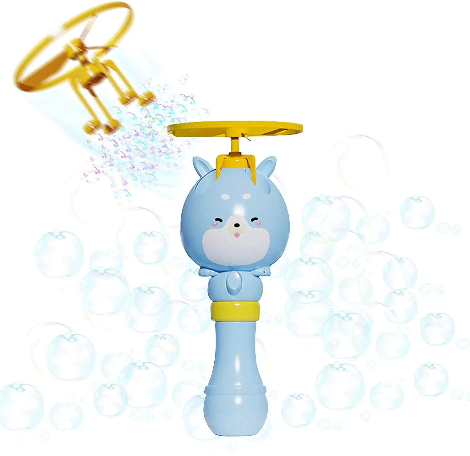 Летняя забавная Волшебная машина для надувания пузырей пистолет Контроль силы