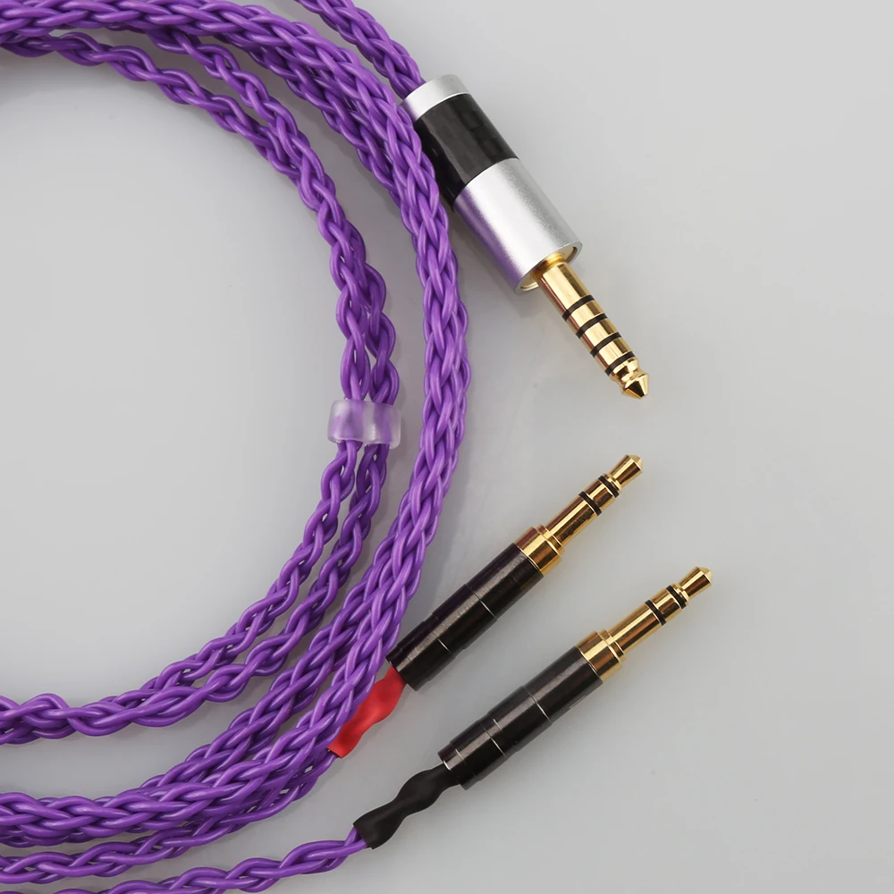 

High Quality Audiocrast P819AG 4.4 to Sundara Aventho focal elegia t1 t5p D7200 MDR-Z7 2.5/3.5/4.4mm Balance Headphone Cables