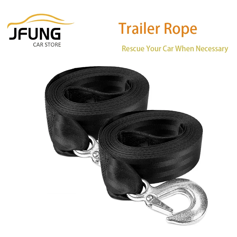 

Car tow rope trailer belt off road rescue rope belt Car accessories offroad accessories tow strap tow hook car tow cable car