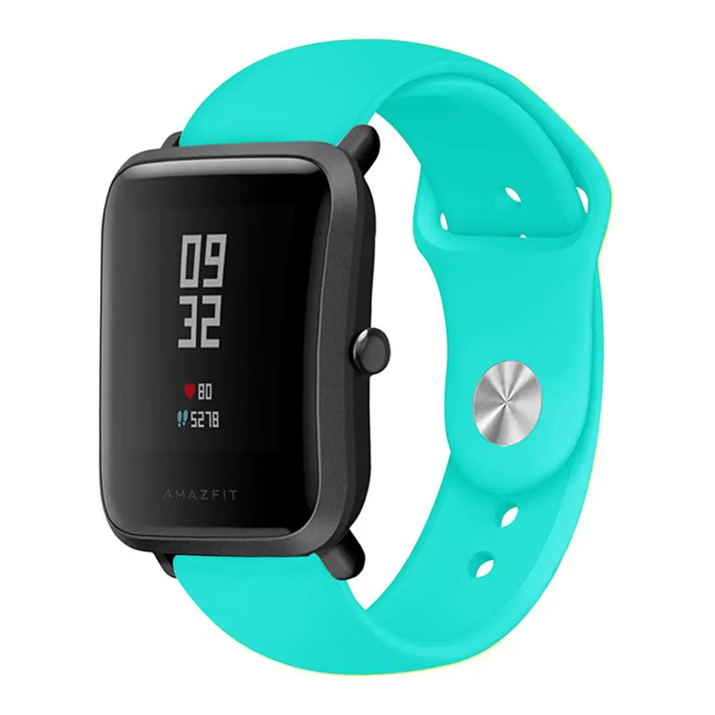 20 мм силиконовый ремешок для часов для samsung Galaxy Active gear S2 Garmin Vivoactive 3 Amazfit часы ремешок аксессуары