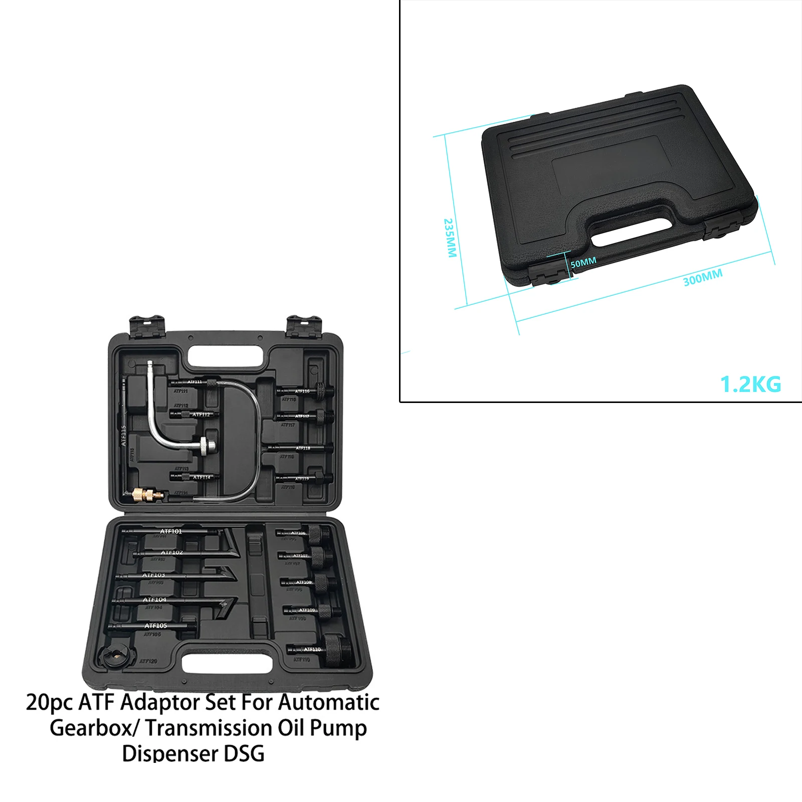 Комплект адаптеров для транспортного средства ATF 20 шт. ремонтные инструменты