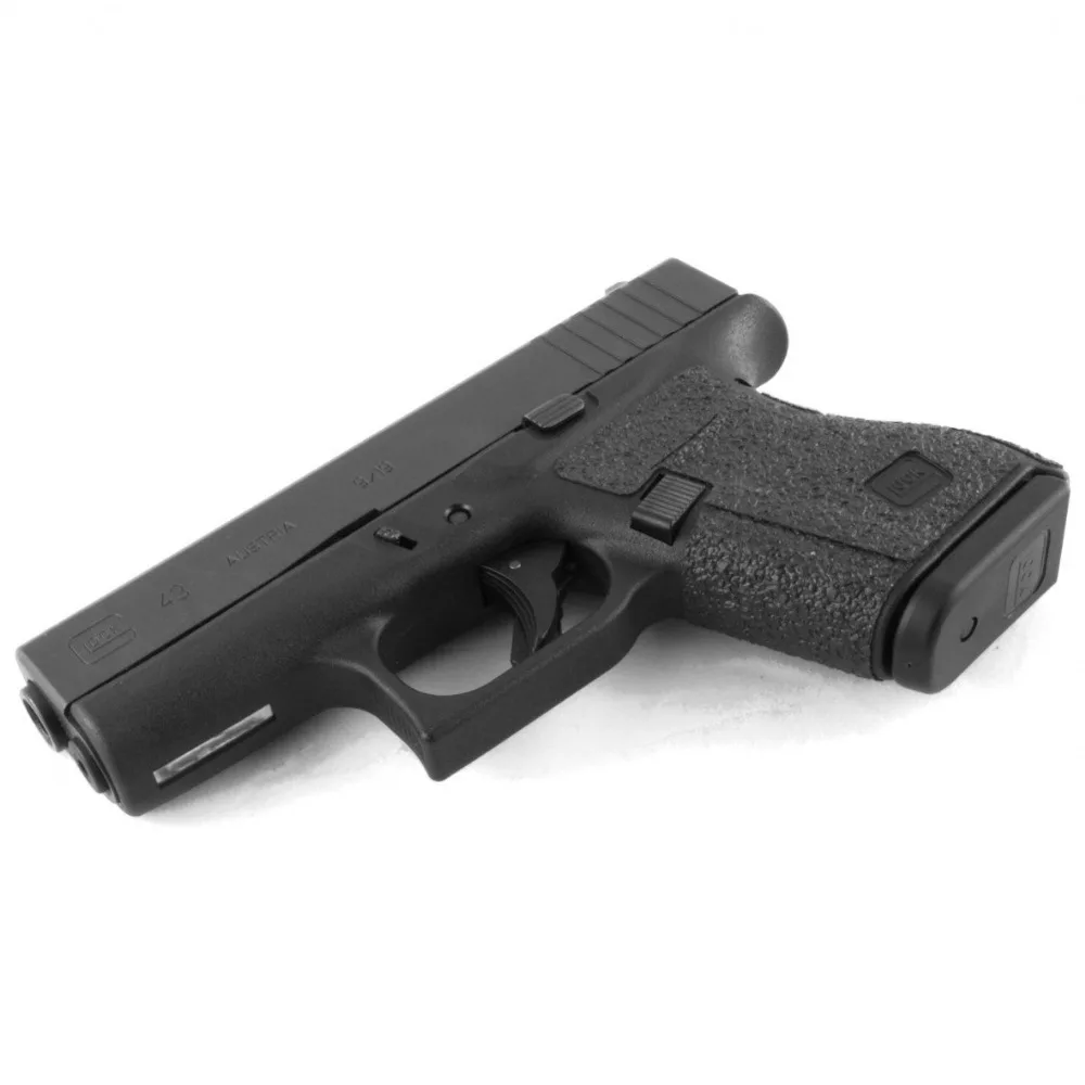 G43 нескользящая резиновая текстурированная лента для захвата перчатки на заказ Glock43 кобура антискользящее покрытие в области ладоней для 9 мм пистолета