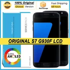 100% тестирование 5,1 ''сжечь тень, активно-матричные осид, для Samsung Galaxy S7 G930 G930F SM-G930F ЖК дисплей с рамкой дисплей сенсорный экран Запасные части для ремонта экрана