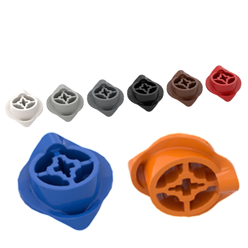 

BuildMOC 35188 gear shift assembly wheel For Building Blocks Parts DIY Construction Classic Brand gift To