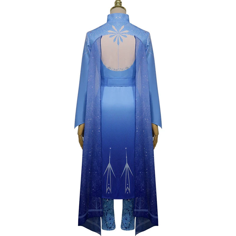 

New Movie Frozen 2 Anna Aisha Festival Cosplay Costume Full Women's Cosplay Dress Luxury Halloween Cosplay Costume