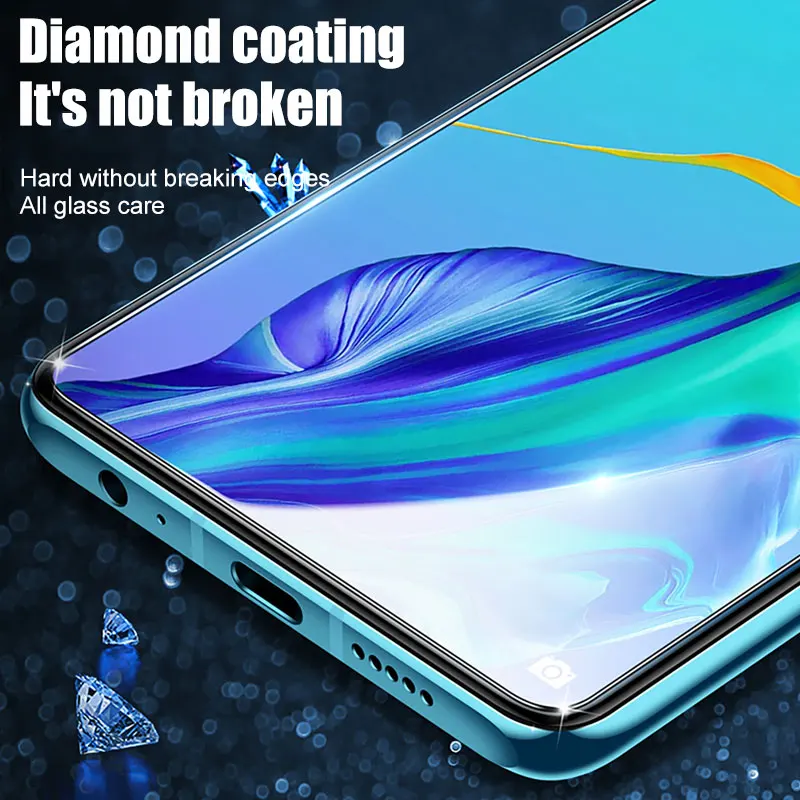 3PCS Tempered Glass For Huawei P20 P40 P10 P30 Lite Pro P Smart 2019 Screen Protector Mate 20 30 10 Honor 8X 9X | Мобильные телефоны