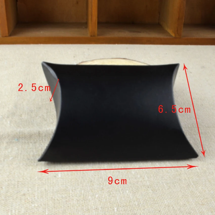 10 шт./лот красочная Подушка милая коробка для конфет бумажная Подарочная