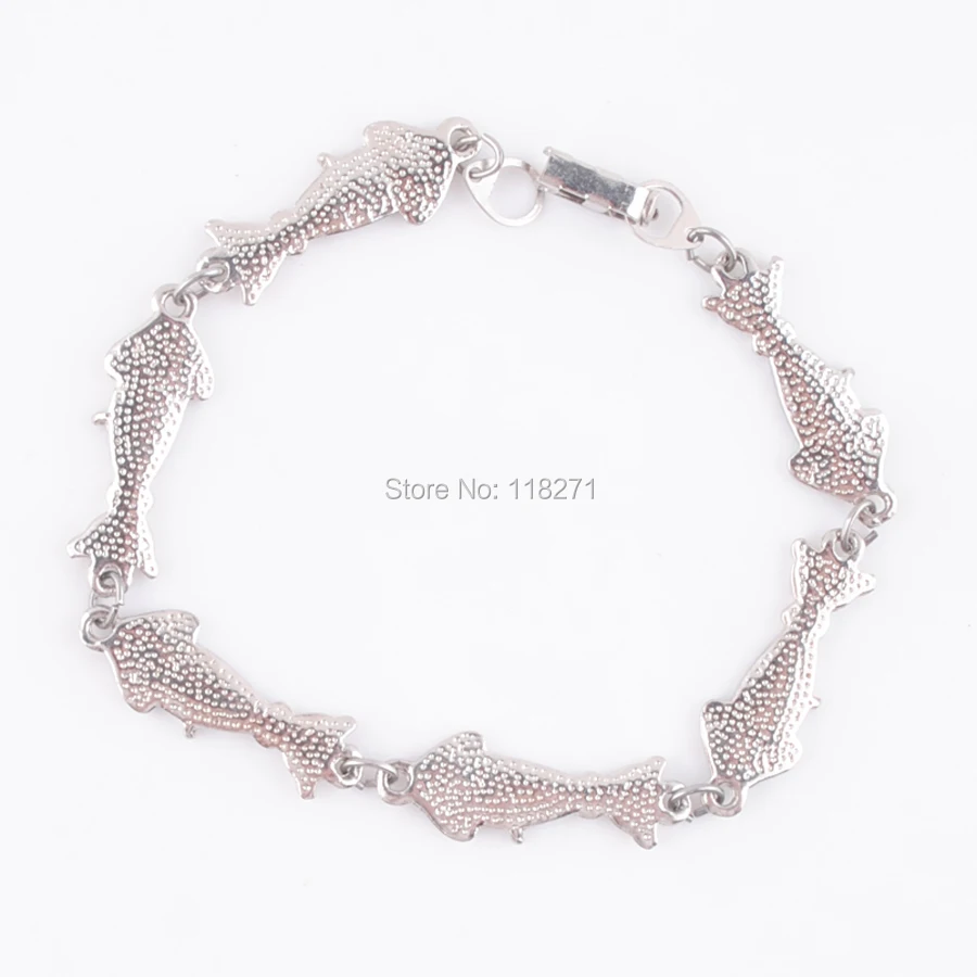 

WOJIAER Fashion Jewelry New Zealand Abalone Shell Animal Beads Bracelet 7 Inches Charm PK1741