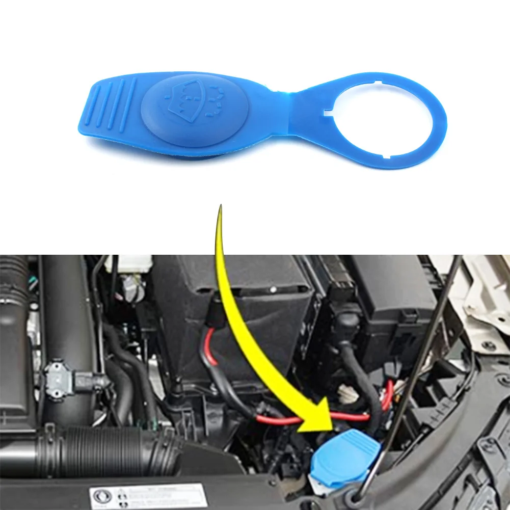 

2pcs Car Windshield Washer Tank Reservoir Cap For VW Golf CC Jetta Tiguan For Audi A3 A4 A6 Q5 Q7 TT For Skoda Seat 1K0955455