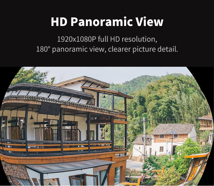 Xiaovv D6 Смарт 1080P Водонепроницаемая ip-камера 180 ° Панорамное ночное видение обнаружения умный ребенок спящий монитор