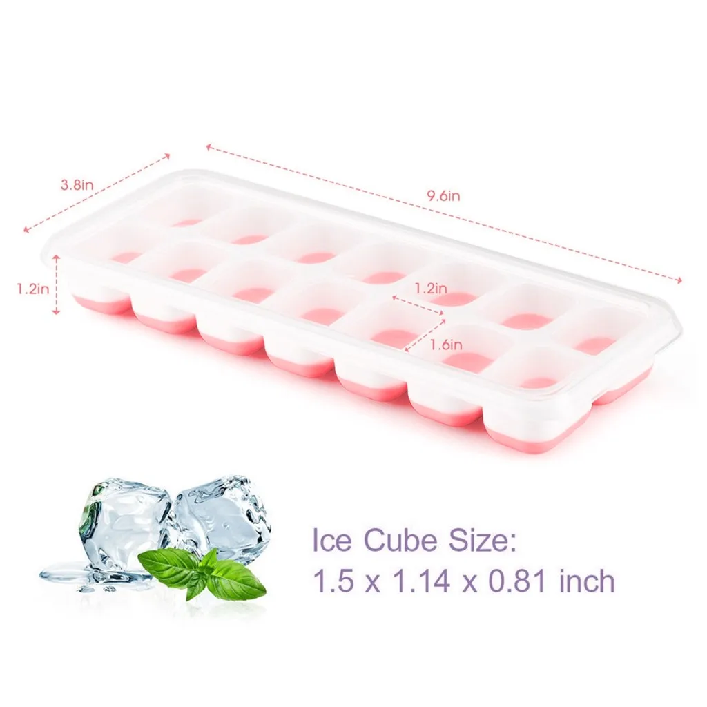 14 ячеек сделай сам креативная форма для льда силиконовый льдогенератор бар