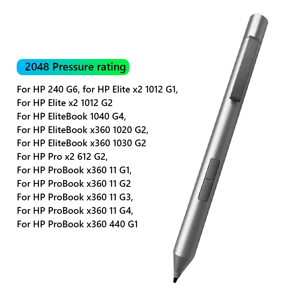 

Stylus Pen Drawing Tablet Touch Screen Writing Digital Pencil for HP Elite X2 1012 / EliteBook X360 1020 / ProBook X360 11 G3