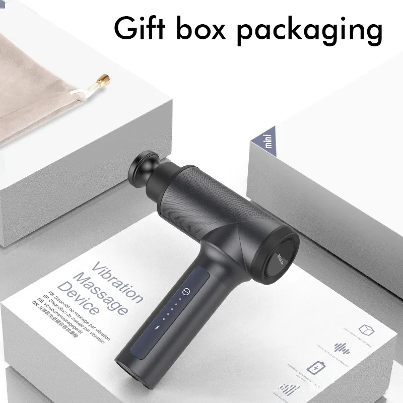 Электронный массажер для тела пистолета высокочастотный вибрирующий массаж