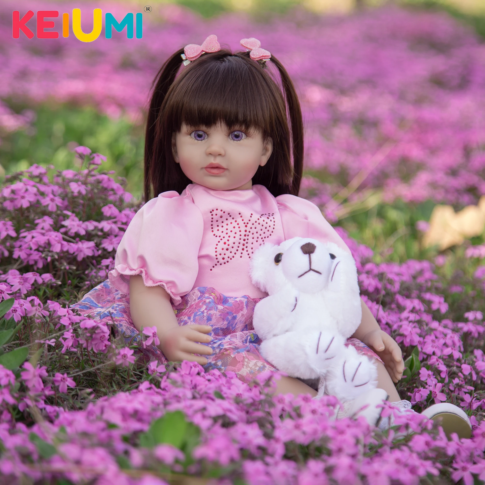 KEIUMI Lifelke 49 см тканевая кукла принцессы для новорожденных милые очаровательные