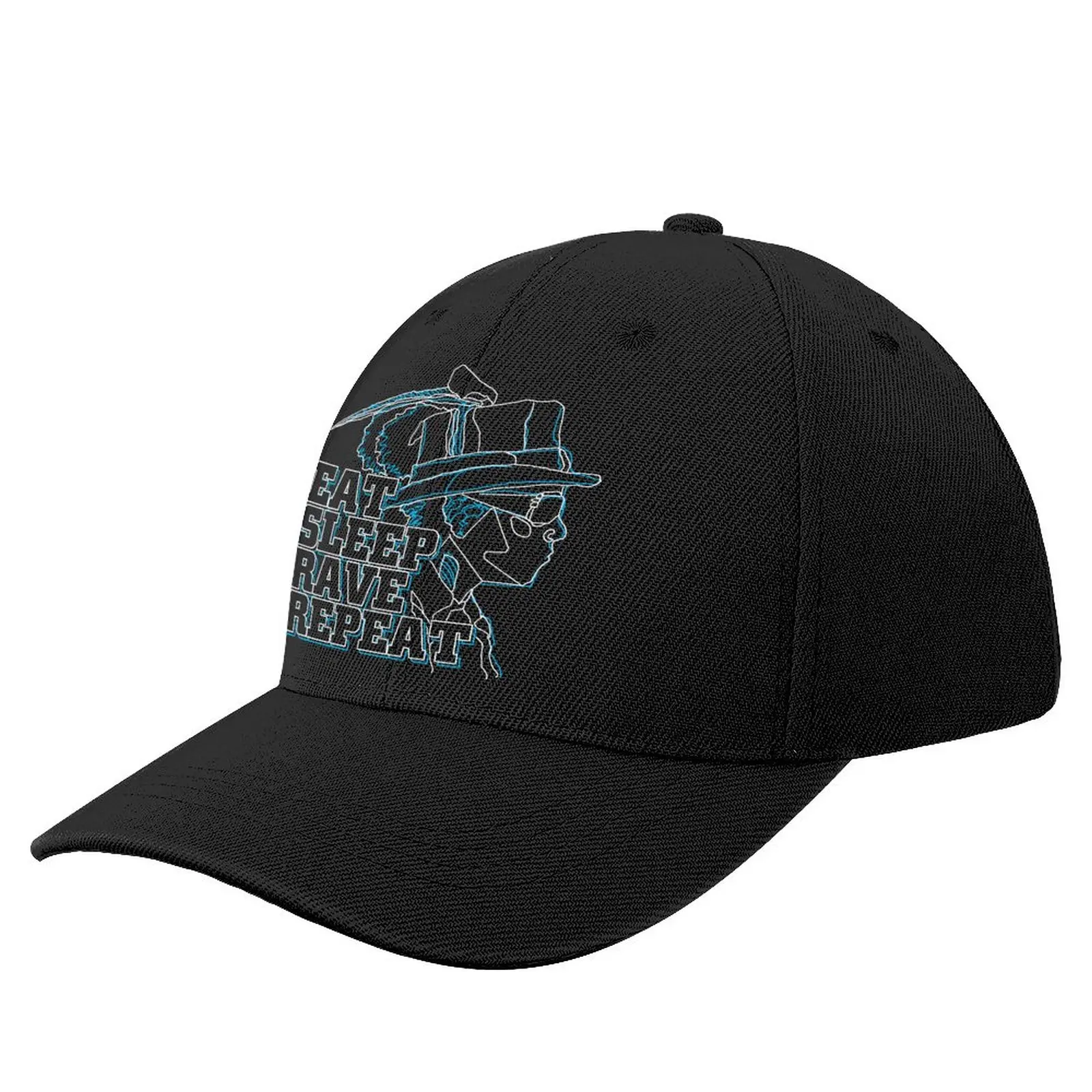 

Rave Baseball Cap Fitted Man Baseball Hat Design Polyester Kpop Fashionable Cap