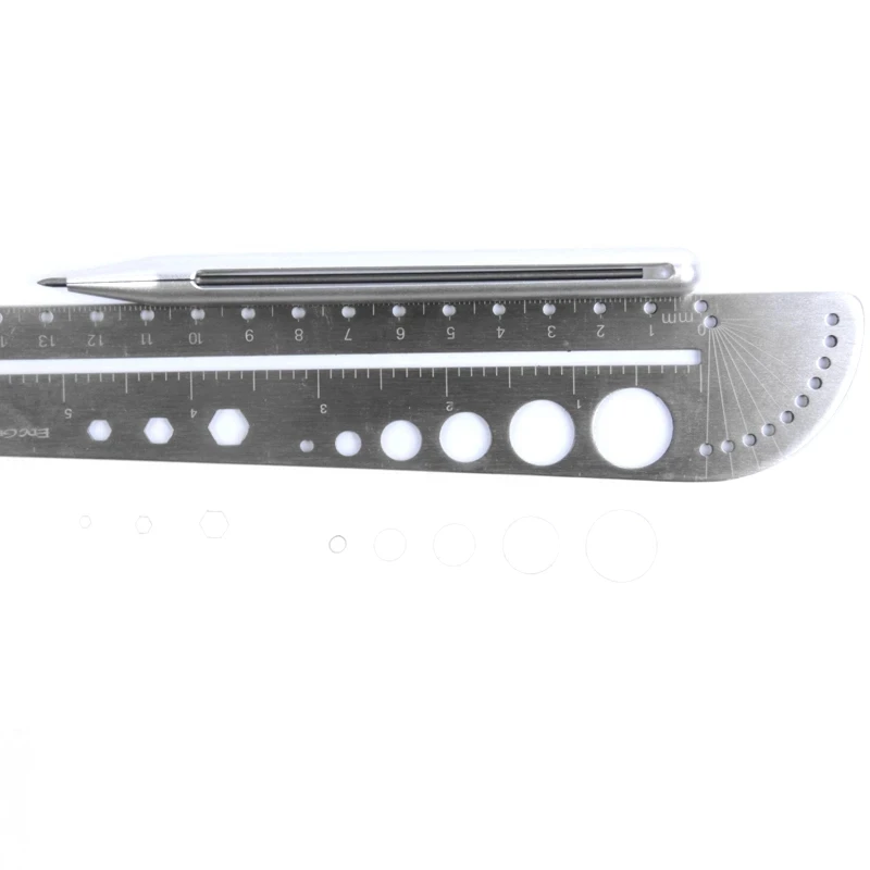 Транспортир шестиугольная линейка весы градусов измерительный инструмент