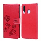 Модный кожаный чехол-книжка с цветком розы для Samsung Galaxy A 91 81 71 70 60 50 51 41 40 30 21 20 20e 20 11 10 S 2 Core 01, чехол