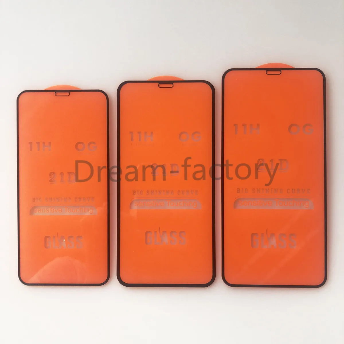 100 шт. 21D закаленное стекло для защиты экрана iPhone 12 Mini 11 Pro Max 6 6s 7 8 Plus X Xs Xr | Мобильные