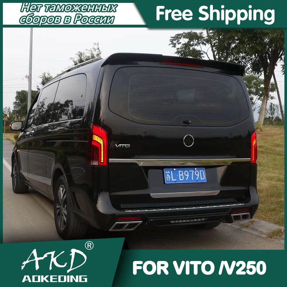 

Tail Lamp For Car Benz VITO 2016-2020 V250 V260L Tail Lights Led Fog Lights DRL Daytime Running Lights Tuning Car Accessories
