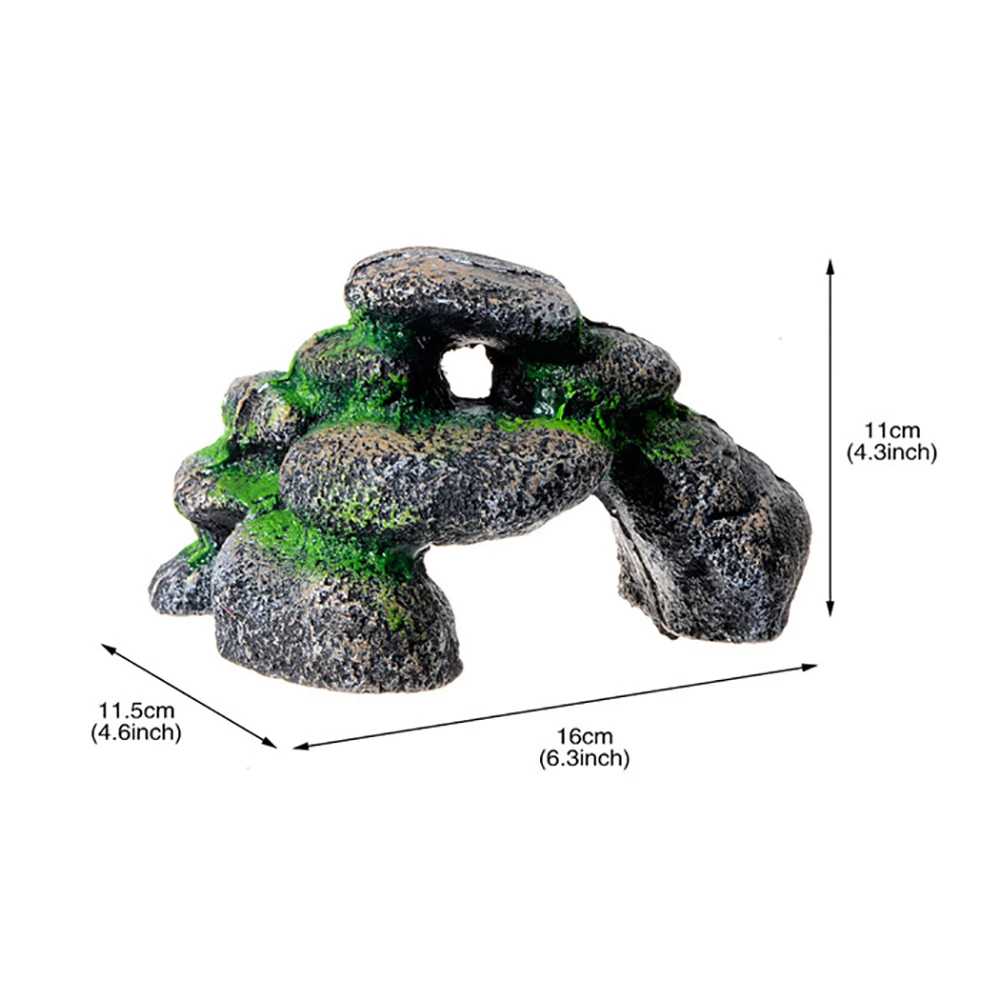 Saim аквариумный камень украшение Acuarios аквариумный камень Heap Rockery Декор аквариум украшения Смола Rockery рыба каменная пещера