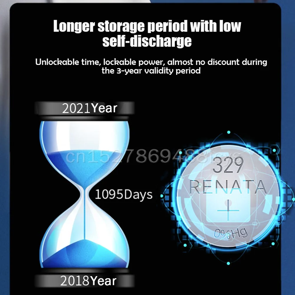 Батарейки для часов Renata 329 5 шт./лот 100% оригинальные оксид серебра долговечные SR731SW