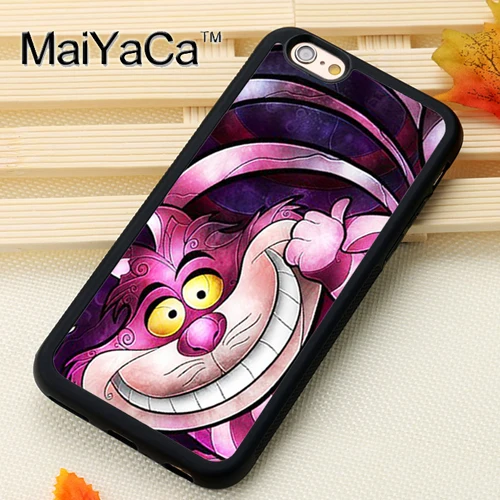 Чехол для телефона MaiYaCa Alice in Wonderland Cheshire Cats для iphone 11 Pro MAX X XR XS MAX 6 6S 7 8 Plus 5 5S TPU - Цвет: 1904
