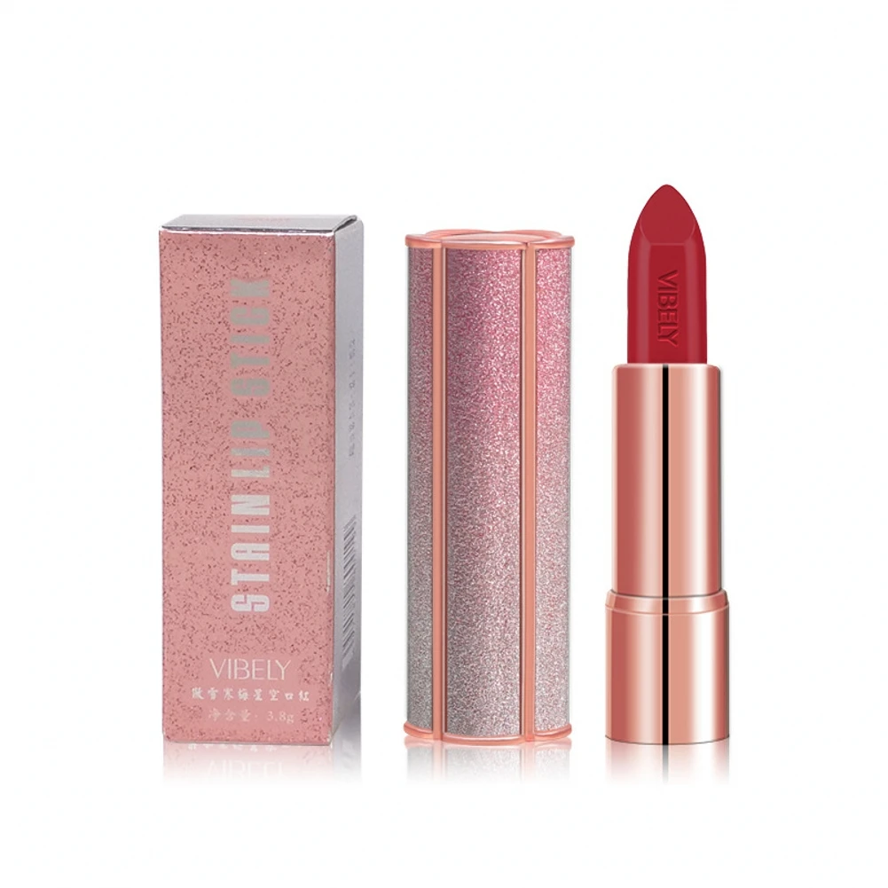 

Bright Starry Sky Diamond Lipstick Matte Waterproof Long-lasting Non-stick Cup Moisturizing Velvet Lipstick