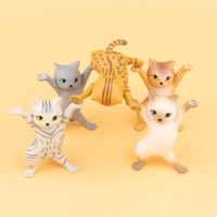 cat pen holder capsule toys usa shorthair abyssinian cat bengal cat russian blue cat siamese kitten action figure ornament toys