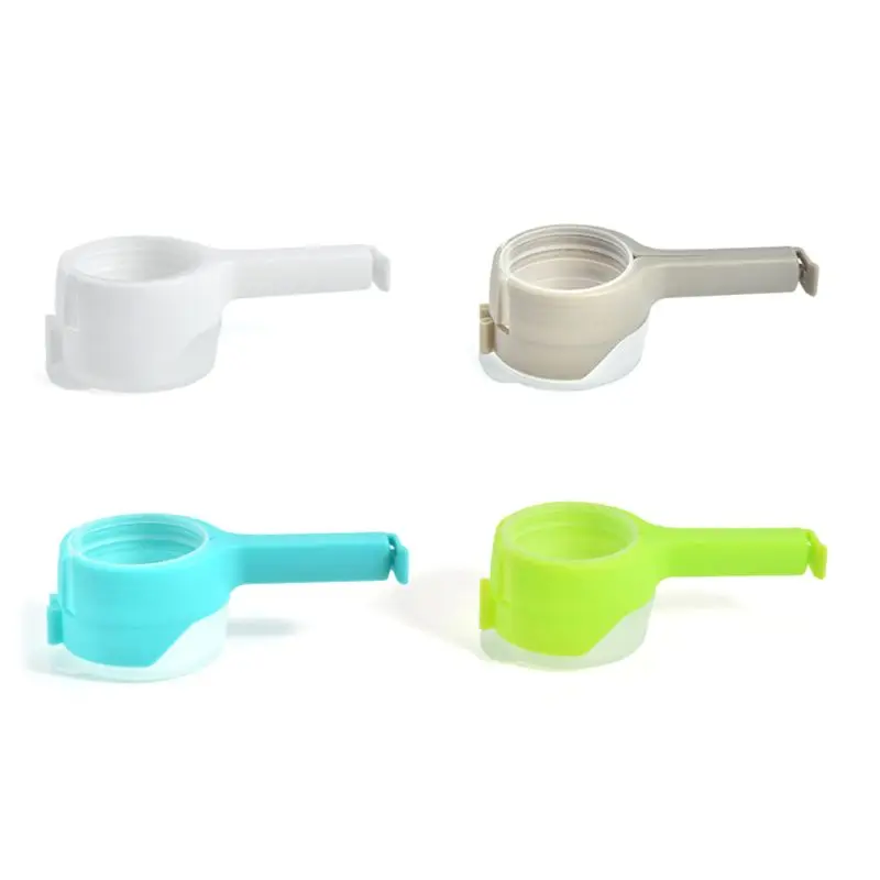 

Seal Pour Food Storage Bag Clip Snack Sealing Clamp with Discharge Nozzle Travel