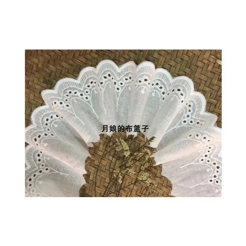 7 см белое хлопковое кружево | Дом и сад