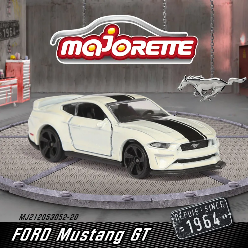 

1/64 Majorette Alloy Car Model Simulation Ford MustangGT Sports Car Toy Car Boy