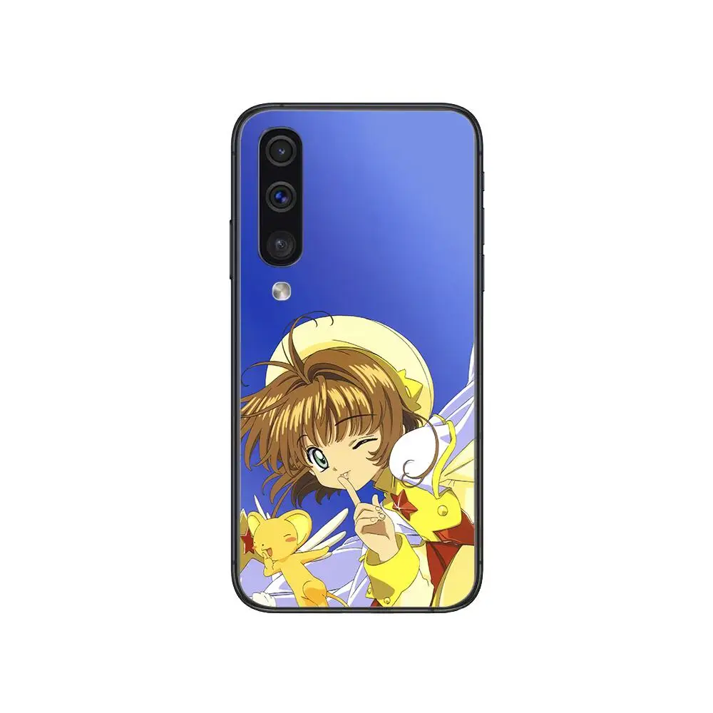 

Card Captor Sakura style Phone cover hull For SamSung Galaxy S 8 9 10 20 21 S30 Plus Edge E S20fe 5G Lite Ultra black soft