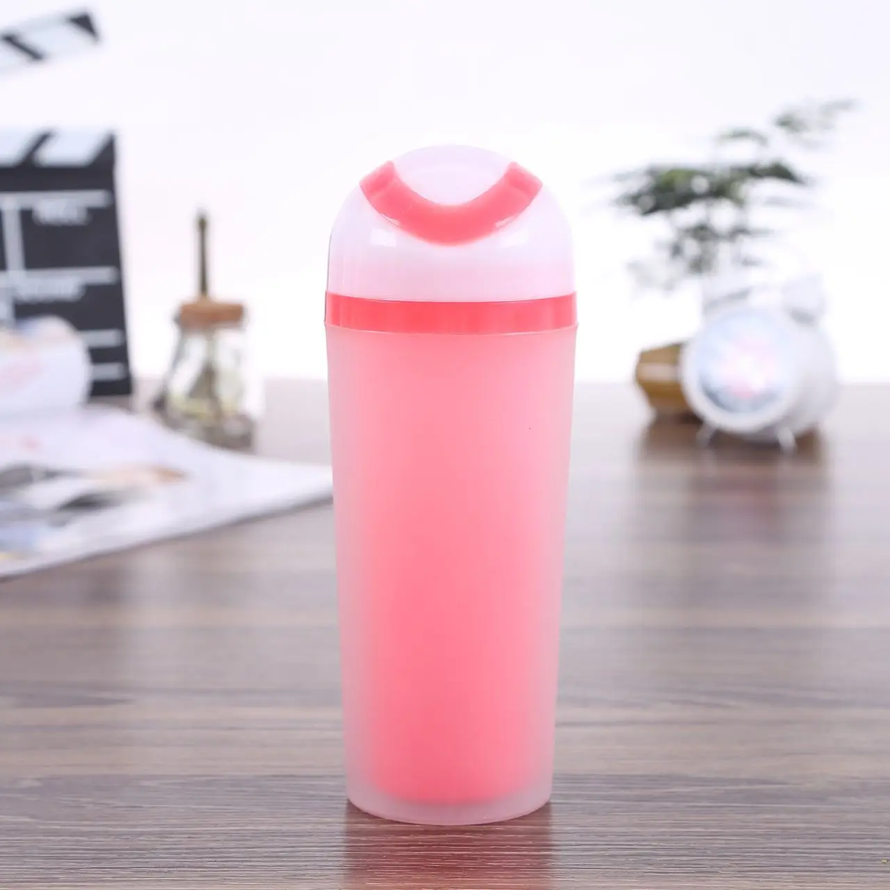 Пластиковая чашка наружная Двойная изоляция спортивный чайник | Дом и сад