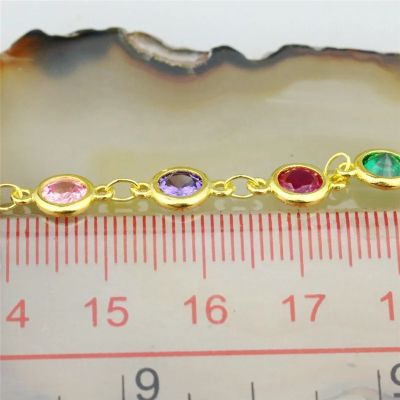 10 м 4/6 мм шарик 1 рулон/лот модные разноцветные бусы четки оптом по низкой цене с