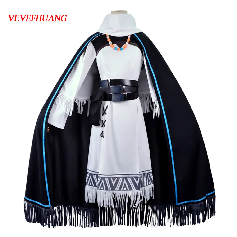 

VEVEFHUANG Game Arknights Cosplay Hatsuyuki Costume Dress Uniform Full Set Adult Girls Women Halloween Carnival Costume Custom