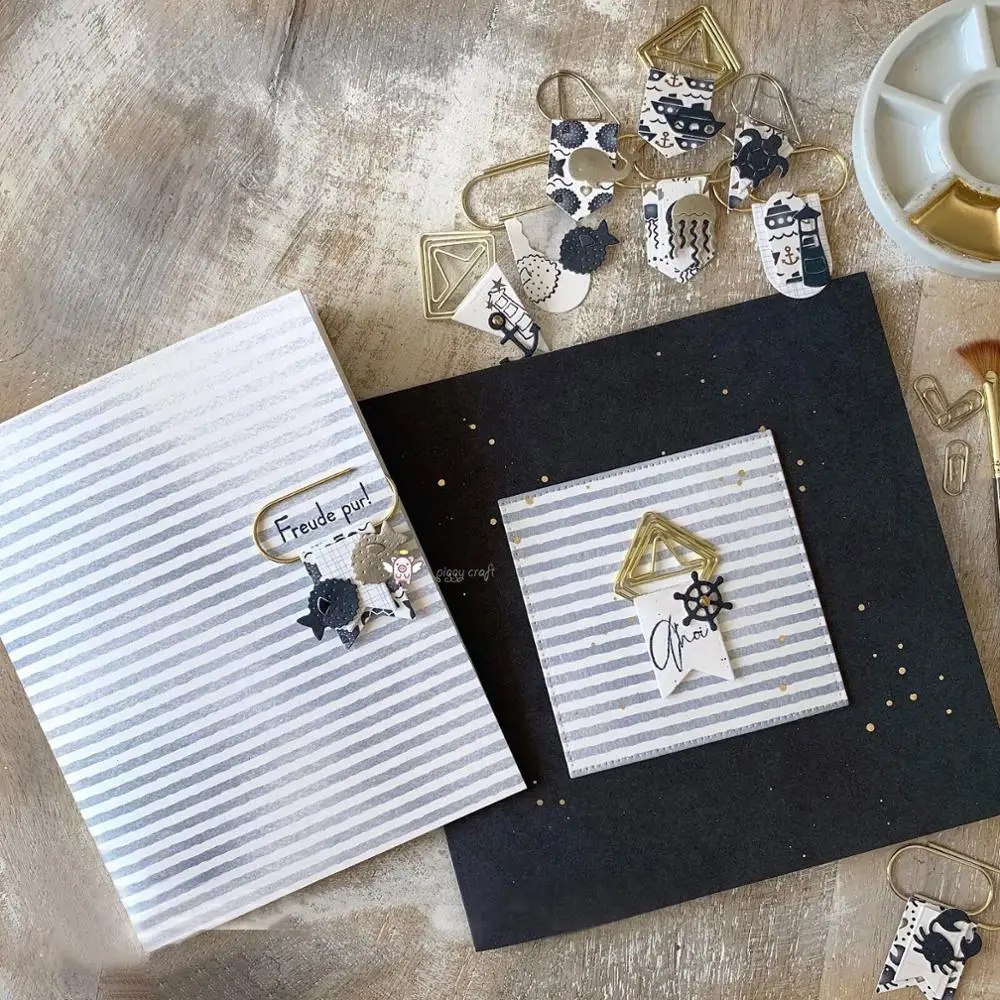 Металлические Вырубные штампы форма для резки морской рыбы Дельфина