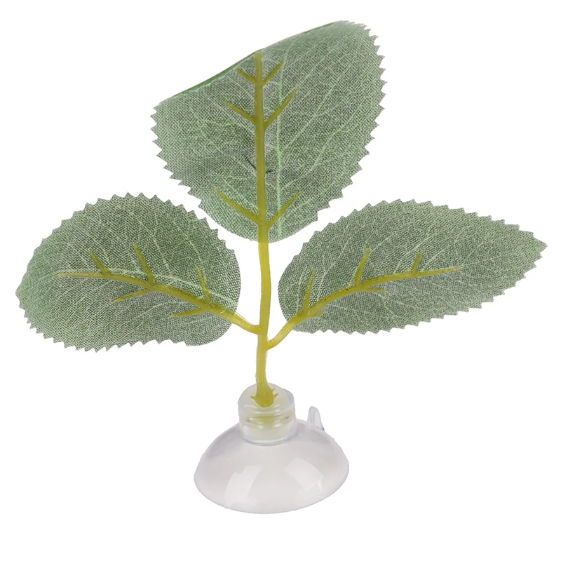 Аквариум Betta искусственное растение с листьями Fish восстанавливающее место для