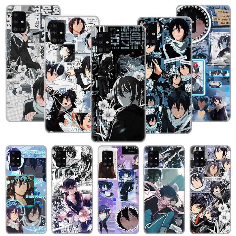 

Yato Noragami Anime Case Funda Celular For Samsung Galaxy A52 A51 A71 A70 A50 A21S A30 A40 A41 A01 A11 A20e A10 Cover Coque